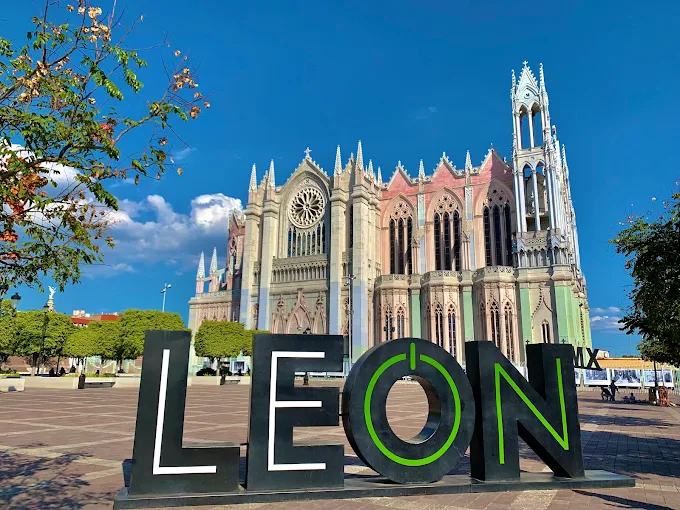Vista panorámica de León, Guanajuato