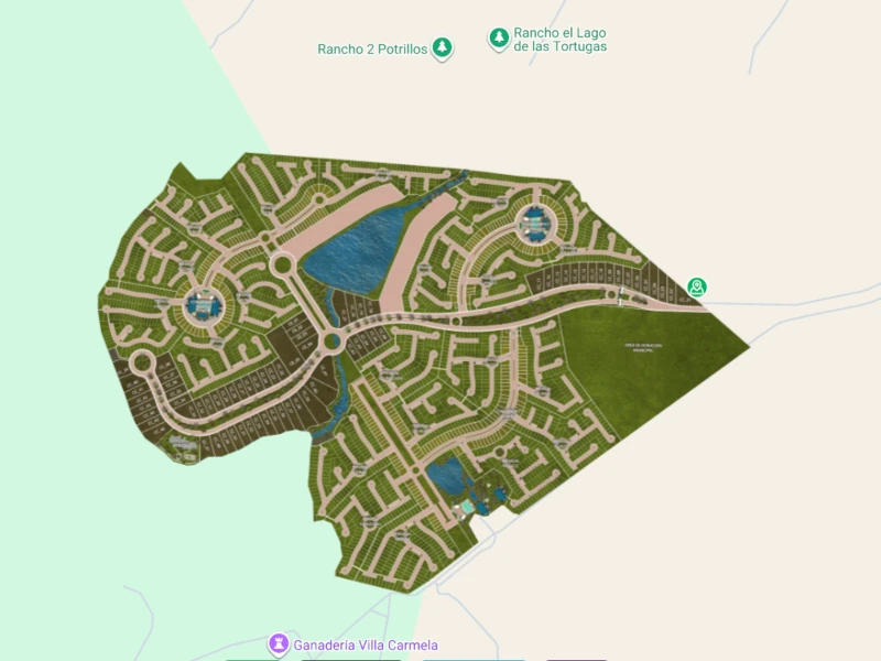 Master Plan de Privada Bosques