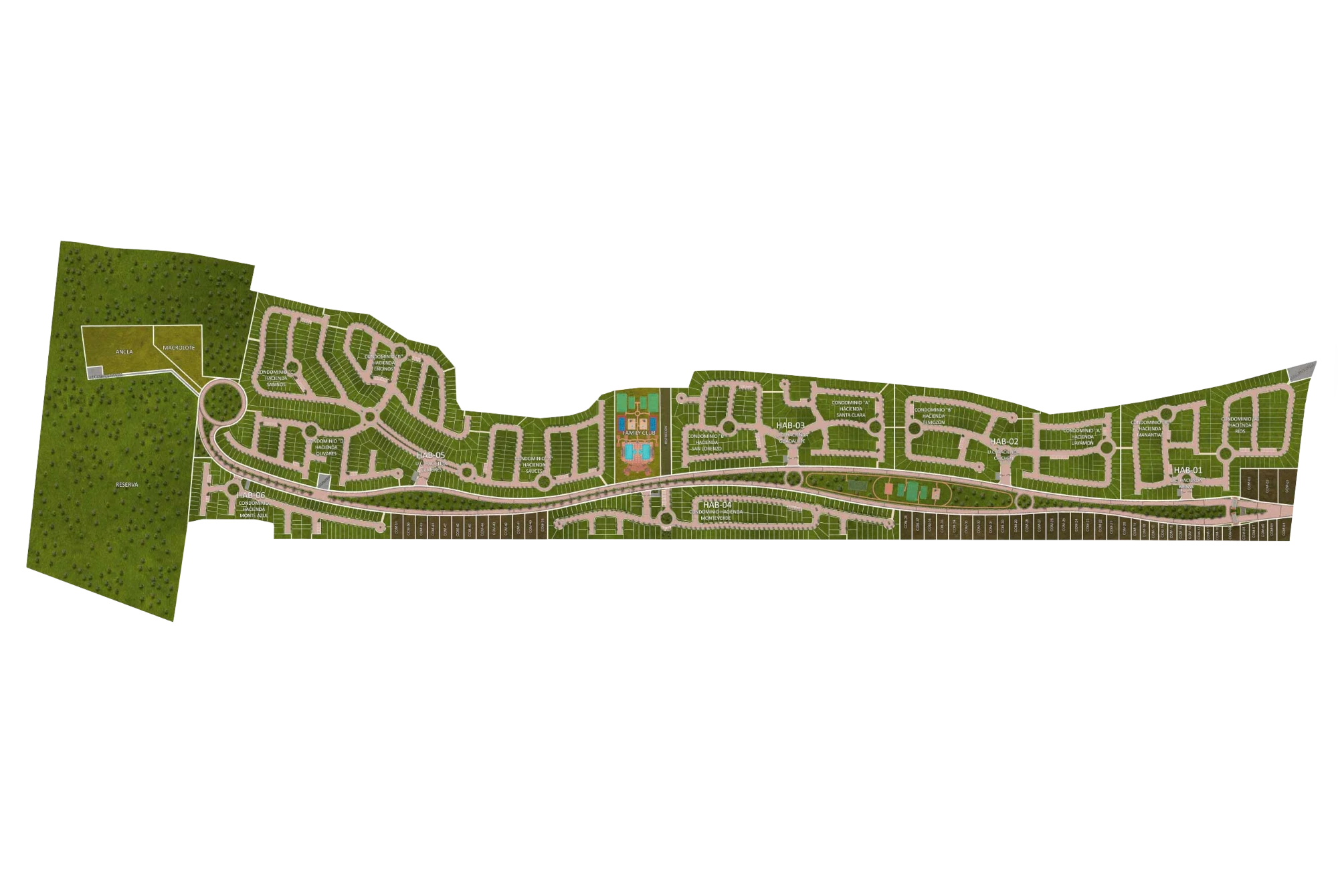 Master Plan de Hacienda San Miguel